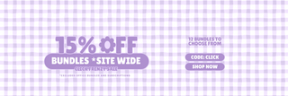 15% OFF BUNDLES SITE WIDE 