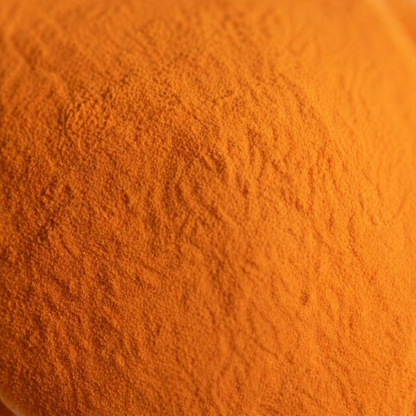 Close-up of Carrot Juice Powder 