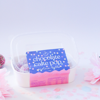 Chocolate Cake Pop Protein Balls