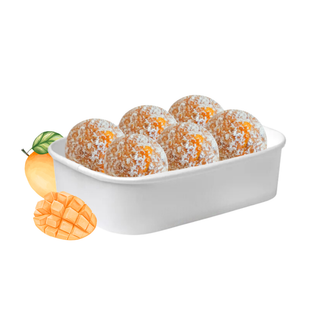 Mango Cheesecake Protein Balls