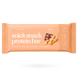 Peanut Butter Caramel Snick Snack Protein Bar 75g