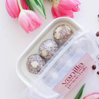 Vanilla Crème Latte Protein Balls