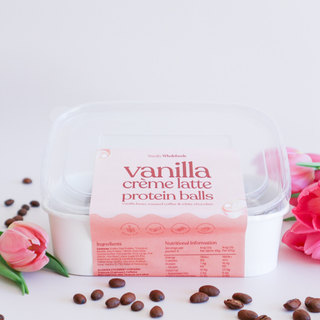 Vanilla Crème Latte Protein Balls