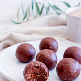 Double Choc Mocha Protein Balls