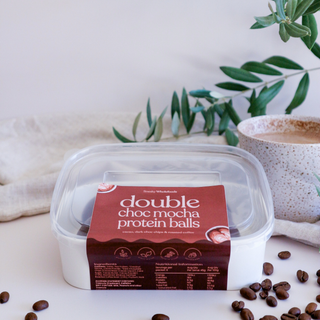 Double Choc Mocha Protein Balls