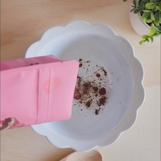 Step-by-step video on how to make Raspberry Fudge Brownie Protein Balls, showcasing an easy recipe for gluten-free, plant-based snacks high in protein.