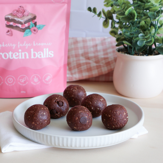Raspberry Fudge Brownie Protein Ball Mix 300g