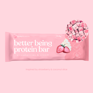 sneaky wholefoods strawberries and cream protein bars